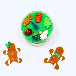 PERFECT CHRISTMAS GIFT STOCKING STUFFER 
Christmas play doh sensory jars